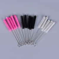 Set De 5 Brochas De Limpieza Para Test Tubes Y Botellas De Química Laboratorio Material De Cerda De Cerdo Y Acero Multi Funcional Para Estudiantes De Todas Las Edades - details 1