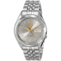 Reloj Automático Hombre Seiko 5 SNKL19K1 dial gris correa acero - details 0