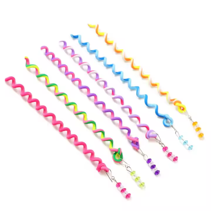 Conjunto de 6 pinzas para el pelo para mujer y niña - Herramienta de trenzado y accesorios de bricolaje - 1