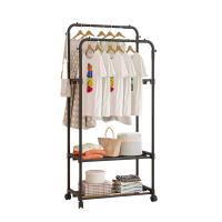 LUTODY - Perchero pie de burro y zapatero ,Con ruedas giratorias y estante para zapatos - Zapatero multifuncional para la casa y el dormitorio - details 3