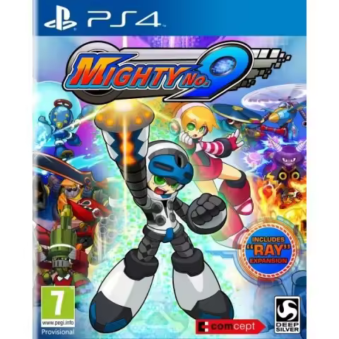 Mighty No. 9 (Incluye La Expansion Ray + Libro + Poster) Juego para Consola Sony PlayStation 4, PS4 [PAL ESPAÑA] - 1