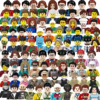 Mini Figuras De Ciudad Action Doll Tipo Set De Bloques Constructivos Policiales Soldados Robot Para Fiesta De Cumpleaños Material Plástico - details 0