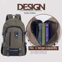 Mochila De Viaje Para Adolescentes Y Niños Unisex Gran Capacidad De Almacenamiento Bolsa De Escuela De Lona De Alta Calidad Con Mochila Suave Para Montañismo - details 1