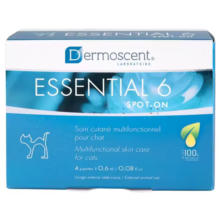 dermoscent essential 6 gato spot on 0,6ml 4pip (ndr) - 1