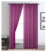Cortina visillo doris 140x260cm.Decorar para el hogar, sala de estar y dormitorio, estilo americano, 100% poliester.1 panel. - details 35