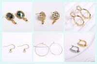 Colgante De Metal Enchapado En Oro 18K Para Fabricación De Collares Hebilla Liso Para Colgantes Gancho Para Cierres Clips - details 18