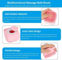 Perro gato champú cepillo, cepillo de mascotas perro mascota cepillo de baño peine aseo ducha masaje aseo ducha peine cepillo para perro gato mascota - details 2