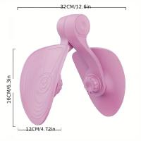 Entrenador de músculos del suelo pélvico Kegel - Rosa, adecuado para la recuperación posparto y adelgazamiento de piernas, equipo de fitness para el hogar para mujeres - details 1