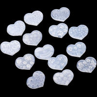 Molde De Silicona 3D Para Arte De Uñas Tiny Con Diseños De Flores Corazón Y Calavera Para Creación De Resina Epoxy DIY - details 2