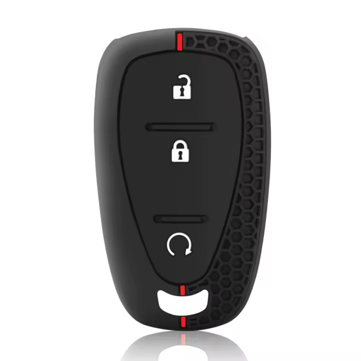 Cubierta De Llave De Coche En Silicona Para Chevrolet Volt Bolt Trax Malibu Blazer Traverse Onix Equino Orlando Cruze Spark Sonic Camaro - 1