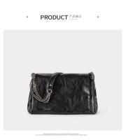 Bolso De Hombro Para Mujer Estilo Rock Negro Nueva Moda Bolso De Mano Con Cadena Monedero Cruzado Single Para Diario - details 17