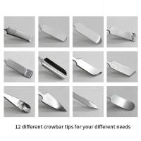 Kit De Herramientas Manuales Para Reparación De Teléfonos Móviles 6pcs Set De Abrazaderas Y Cuchillas Para Desmontaje De Teléfonos Metal Crowbar Y Spatula - details 26