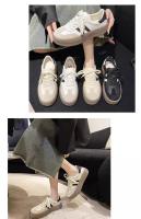 Zapatos De Mujer Casual Outdoor 2024 Primavera/Otoño Nuevos Tenis Redondos Al Cordón Deporte Zapatos Vulcanizados Zapatos Para Mujer - details 8
