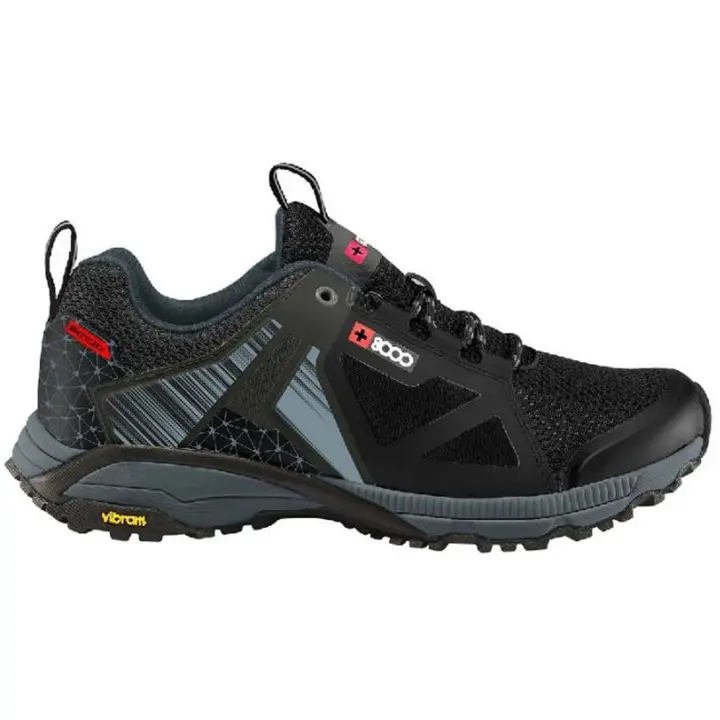 Calzado Outdoor marca +8000 modelo Bb92005006 para hombre en color negro - 1