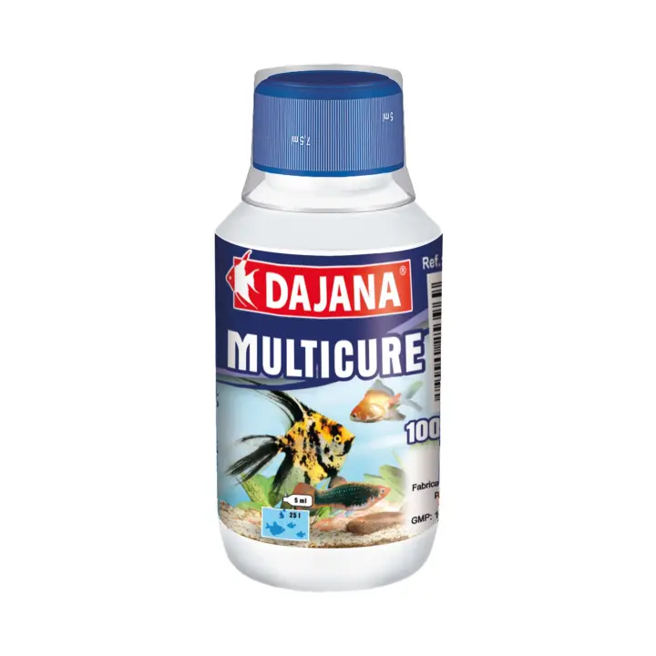 Tratamiento MULTICURE de DAJANA para bacterias, protozoos y hongos en acuarios de agua dulce y salada - 1