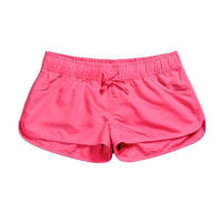 Shorts De Verano Para Mujer Cintura Alta Elástica Con Bolsillos Casual Lace up Knitting Fitness Y Deportes Bottom Loose - details 7