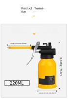 Pistola De Grasa Metal Para Automóvil Con Bomba De Alta Presión 180ml 220ml 300ml 450ml Herramienta De Reparación De Coche Contenedor De Aceite - details 7