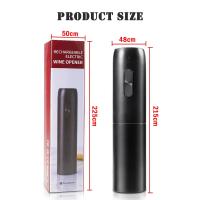 Abreventanas Eléctrico Recargable Con Base De Carga Herramientas De Vino Eco-amigable Acero Inoxidable Productos De La Cocina - details 2