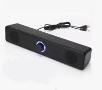 Altavoz Bluetooth Barra de Altavoz Monitor PC Portátil Altavoces de escritorio para escritorio Altavoces con cable Enchufe USB LED Altavoz dual,Sistema de sonido para cine en casa - details 0