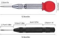 Martillo Automático De Centrado Herramienta De Punzón Para Metal Y Carpintería Marcador Cargado Herramienta De Joquilerío Para Madera - details 3