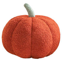 Cojín De Tofú De Algodón Suave Y Suave En Forma De Calabaza 3D Para Decoración De Halloween Cojín Para Sofá Y Dormitorio Estilo Otoño - details 10