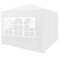 vidaXL Carpa Celebraciones 3x3 m Toldo Marquesina Cenador Tienda Cubierta Color Azul,  Blanco,  Antracita y mas - details 1