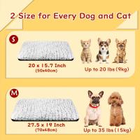 Cama Calentadora Para Gatos Y Perros Auto-caliente Suave Plush Anti-deslizante Para Interior Y Exterior Alfombra Caliente Para Mascotas - details 4