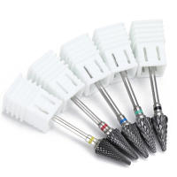 Broca De Uñas Cerámica Carburo Tungsteno Para Todas Las Máquinas De Uñas Accesorio De Manicura Para Taladro Eléctrico Cortador Apto - details 10