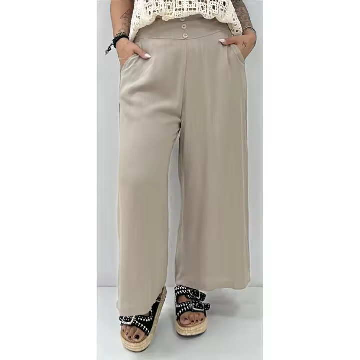 Pantalon Zahora Camel - 1