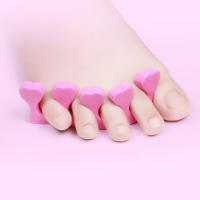 10/50/100pcs Separadores De Dedos Para Uñas Kit De Belleza Para Manicura Y Pedicura Espuma Suave Herramientas De UV Gel Polvo Paquete De Productos Para Las Piernas - details 4