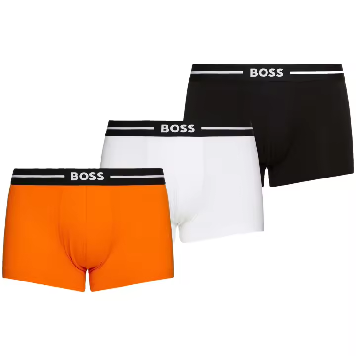 Pack De Boxers Boss Trunk 3P Bold - 1