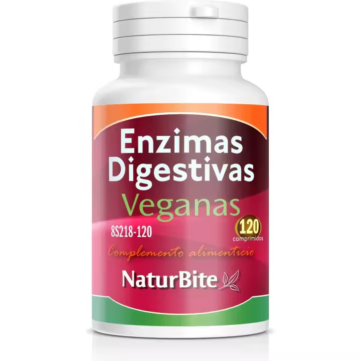 Naturbite Enzimas Digestivas Veganas Comprimidos - 1