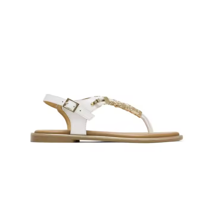 Sandalias Planas Porronet 3112 Mujer Blanco - 1