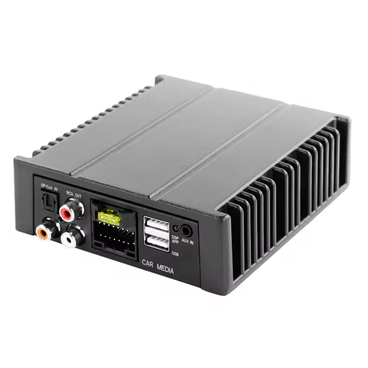 Amplificador DSP Para Coche 4*80W Compatible Con Radio Android General Motors Ajuste EQ APP USB Música Inalámbrica AUX/RCA Entrada Soporte EQ Por APP - 1