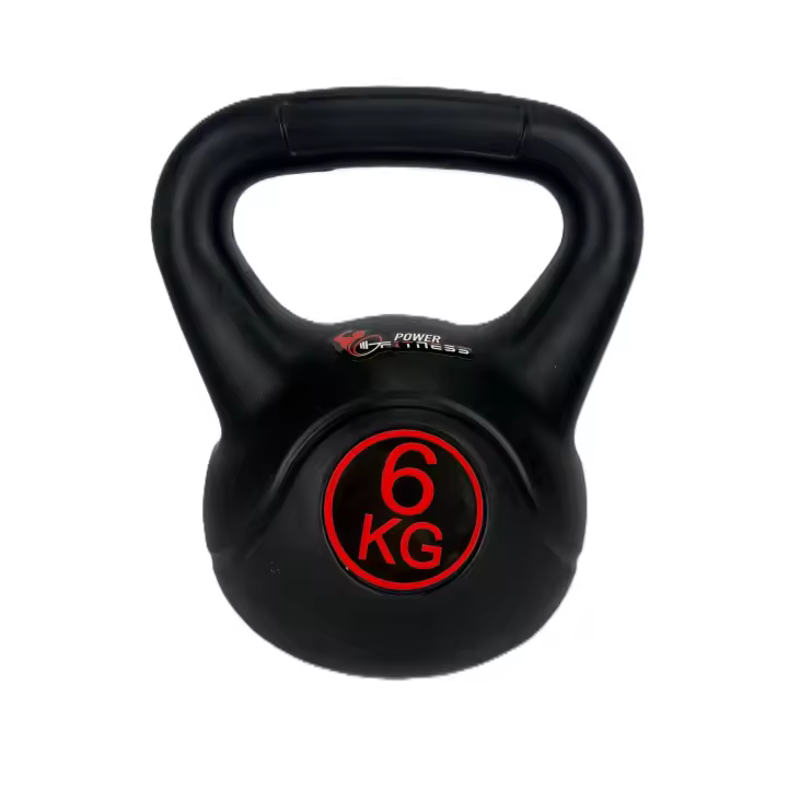 Pesa de 6 kg, para fitness (5282) Entrenamiento muscular 1 pieza. Herramienta para ejercicio en casa. Fitness. Fácil de manejar y transportar. Calidad al mejor precio. De acuerdo a la normativa CE. Para adultos - 1