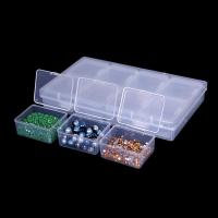 Caja De Almacenamiento Grande De 8/16 Celdas Para Pintura Diamante Joyería DIY Caja De Herramientas Uñas Collar Pendiente - details 7