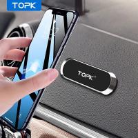 TOPK Soporte Magnético de Metal para Teléfono Móvil – Accesorio Universal en Forma de Tira, Imán Fuerte para GPS, Compatible con iPhone - details 0