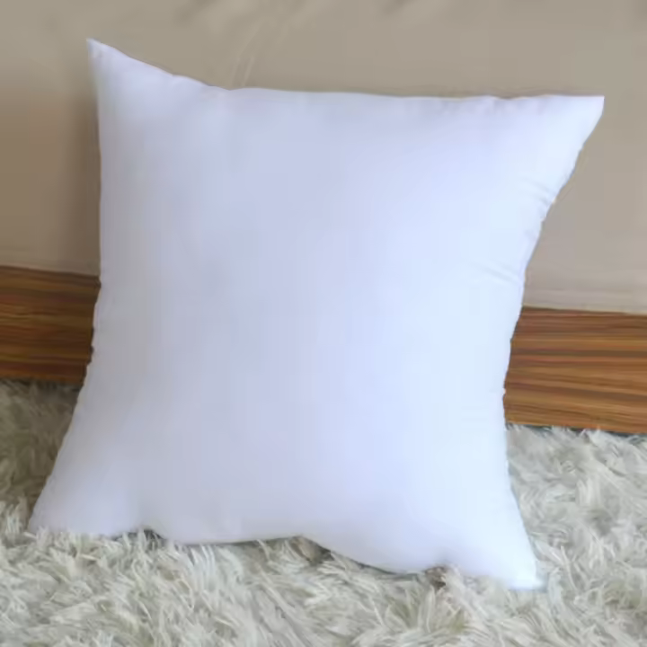 Cojín De Relleno Para Sofá Y Cama Inserto De Almohada Suave De Poliéster Y Algodón Forma Cuadrada Rectangular Para Cuello Y Espalda - 1