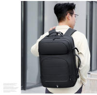 Mochila Expansible de 40L con Puerto de Carga USB Bolsa de Laptop Impermeable Diseño Sólido - details 17