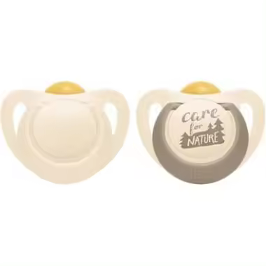 Chupetes FOR NATURE Látex T3 18-36m (2ud) NUK - 1