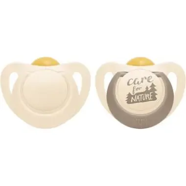 Chupetes FOR NATURE Látex T3 18-36m (2ud) NUK - 1