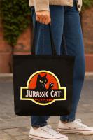 Borinot el Gato - Bolsa gato "Jurassic"” – Tote Bag Gato - Bolsa Shopping Reutilizable - Bolso Gato - details 0