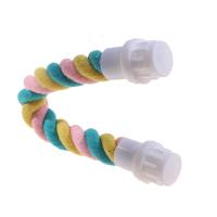 Juguete Para Pájaros Colgante De Algodón Y Correa Colorido Percha Para Masticar Juguete De Cazuela De Aves Juguete De Escalada Para Pájaros - details 4