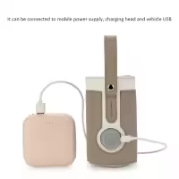 Calentador De Botella Para Bebé Portátil Con 3 Temperaturas Ajustables USB Calentador De Leche Para Viaje En Coche Seguro Y Ecológico Tamaño Medio - details 41