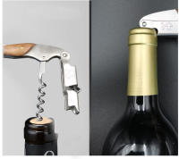 Abrevidrio Multiusos Con Manija De Madera Abreaguas Para Vino Y Cerveza Herramienta De Cocina Ecológica Y Resistente - details 11