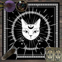 Mantel De Taro Con Doce Constelaciones Y Cielo Estrellado 1pc Decoración De Juego De Tarot Estilo Moderno Poliéster 100% - details 62