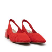 Zapatos casual mujer D'ANGELA DXF28113ROJO SALON DESTALONADO TEXTIL ROJO 35636 25V - details 0