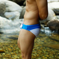 Bragas De Natación Para Hombre Traje De Baño Push-up Sexy Surf Soft G-String Bikini Verano Ropa Deportiva De Poliéster Y Spandex - details 10