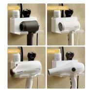 Soporte para Secador De Pelo, Sin Taladrar Soporte Autoadhesivo para Secador De Pelo, con Organizador De Cables Organizador De Herramientas (Modelo actualizado). Blanco - details 3