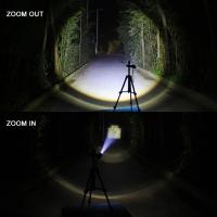 Linterna Táctica Mini 2000LM Recargable USB LED COB Zoomable Impermeable Con Bombillas De Luz Súper Brillante Para Camping Y Aventuras - details 5